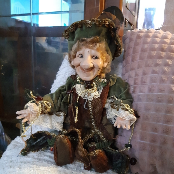 Jester Doll Seasonal Creepy Character Trickster Fairy Magical - Picture 4 of 6